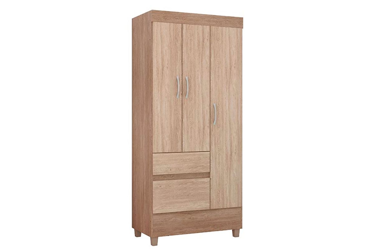 Guarda Roupa Solteiro 3 Portas Wind Demóbile