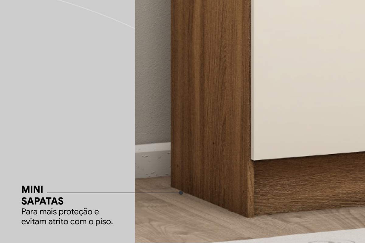 Armário Multiuso Lavanderia Viena c/2 Portas Demóbile Armário Multiuso Lavanderia Viena c/2 Portas Demóbile