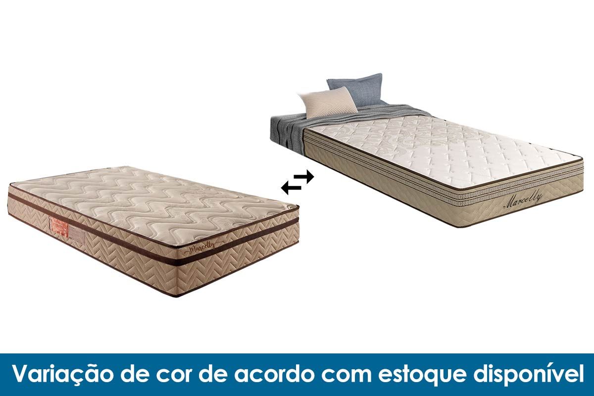 Colchão Molas Ensacadas Paropas Marcelly
