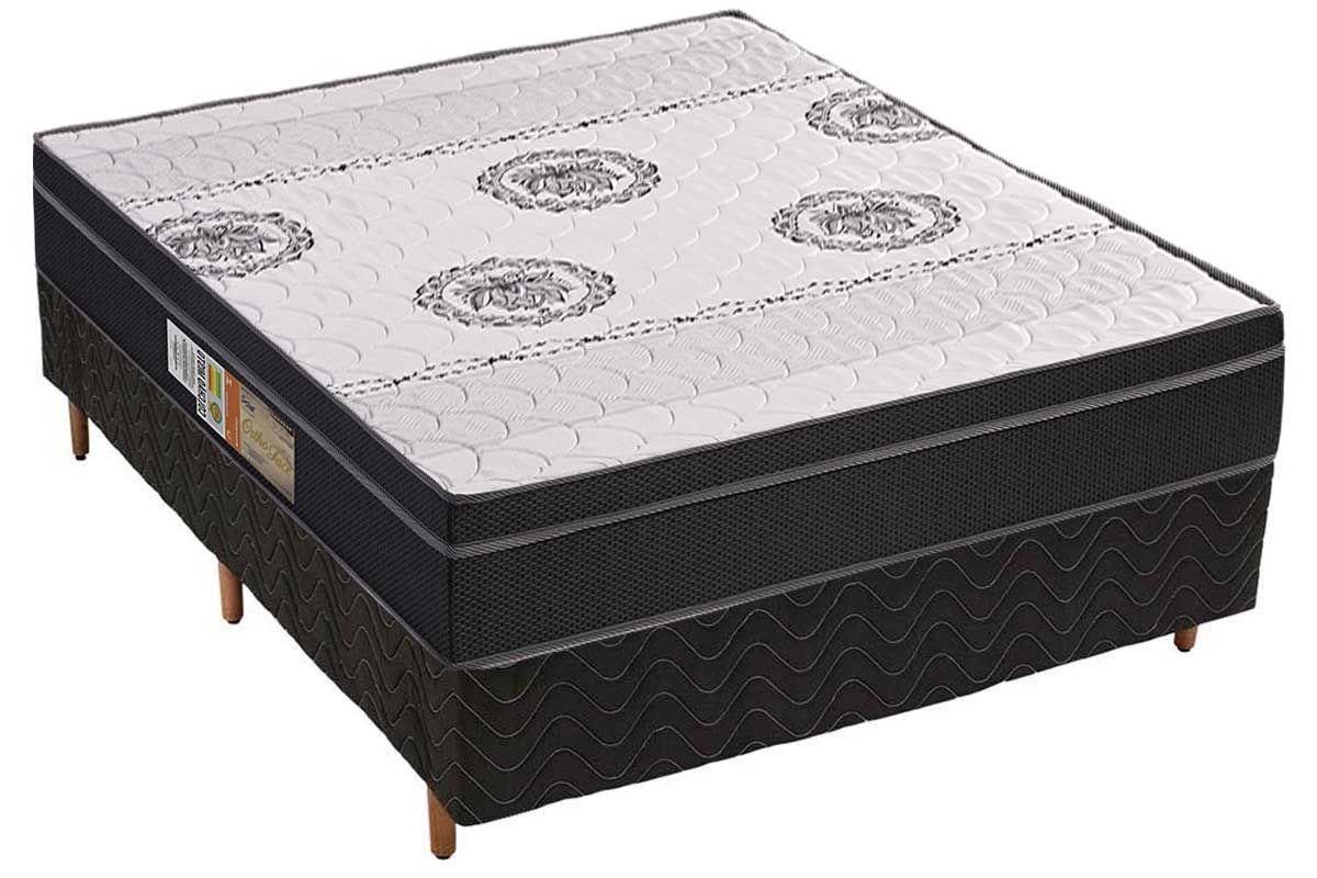 Cama Box CRC +Colchão Ortopédico Orthoface Polar