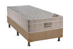 Cama Box Filhão +Colchão Molas Airtech Ortobom