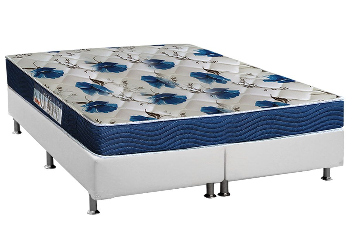 Cama Box CRC +Colchão Ortopédico ISO60 Ortobom