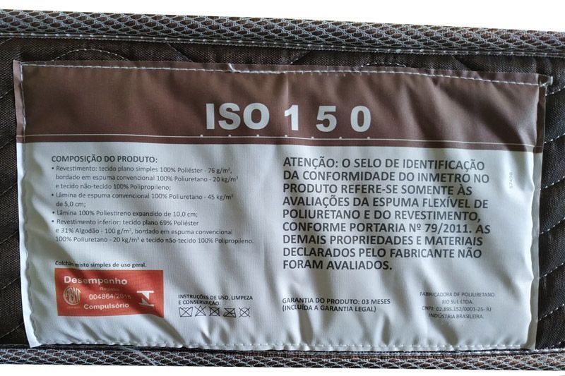 Colchão D45 / Anatômico ISO 150 OrtoPillow - Ortobom