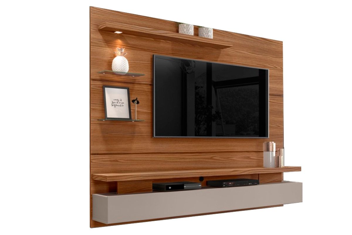 Painel Home p/ TV até 55 Pol Greco 183cm DJ Móveis