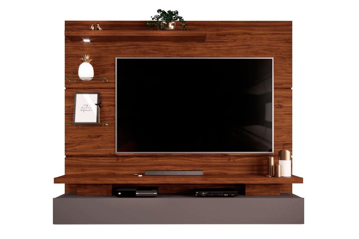 Painel Home p/ TV até 55 Pol Greco 183cm DJ Móveis