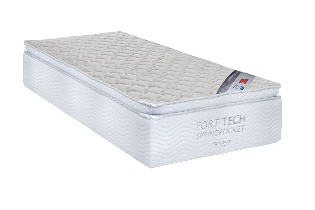 Colchão Molas Ensacadas Ortobom Fort Tech Colchão Molas Ensacadas Ortobom Fort Tech
