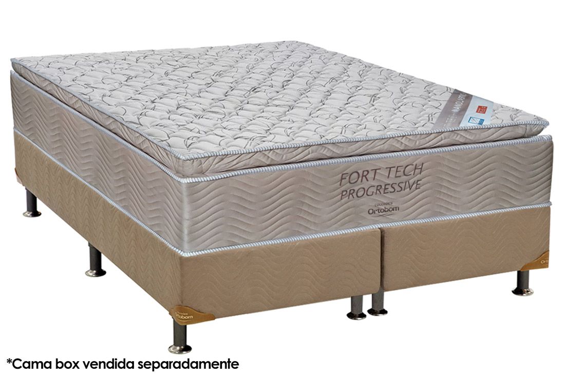 Colchão Molas Nanolastic Ortobom Fort Tech
