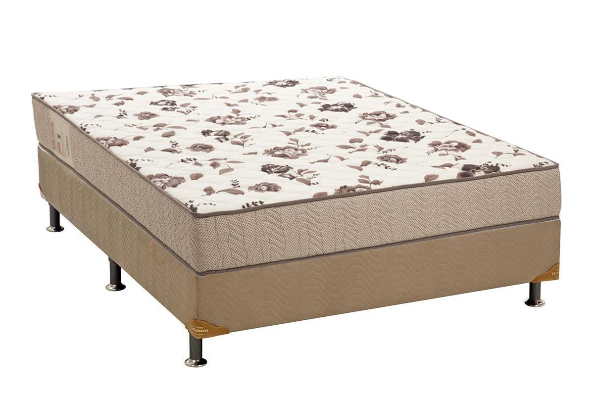 Cama Box CRC +Colchão Ortopédico ISO100 Ortobom