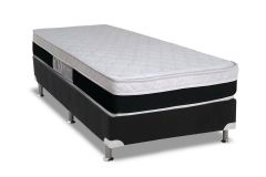 Cama Box Filhão +Colchão Molas Roma Luckspuma