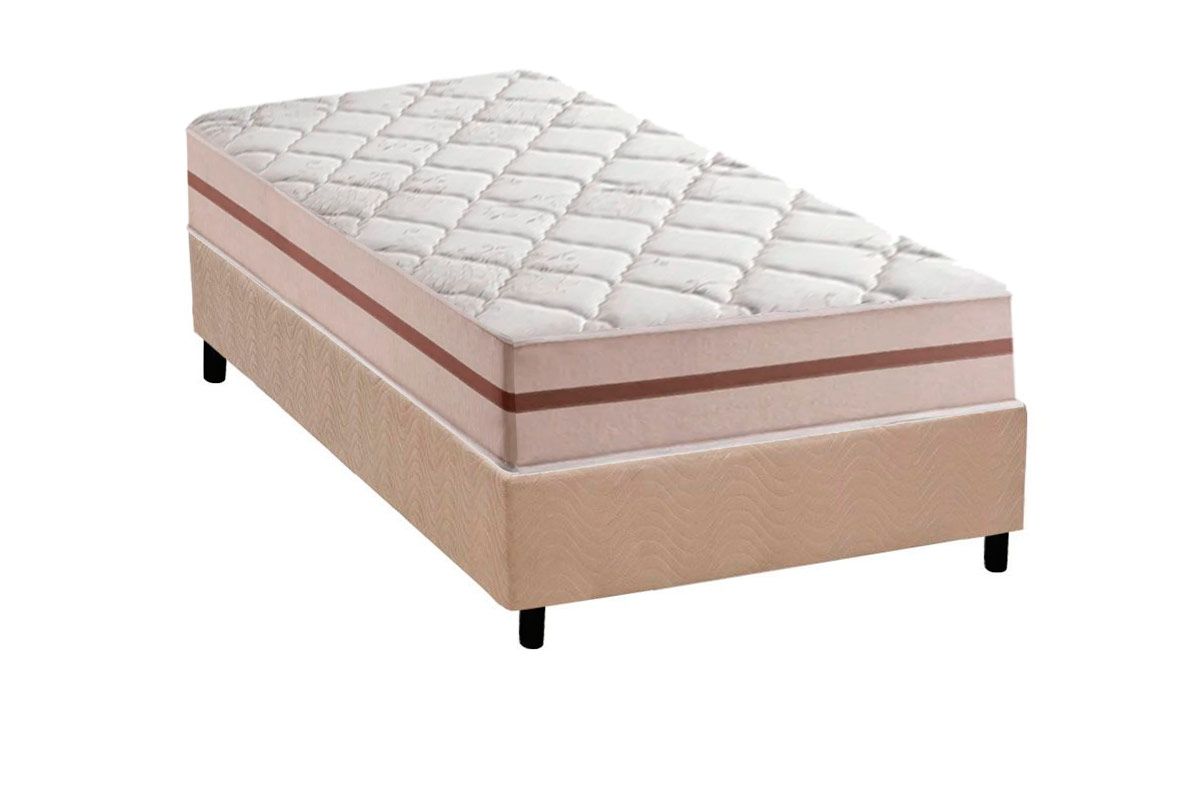 Cama Box CRC +Colchão Molas Classic Anjos