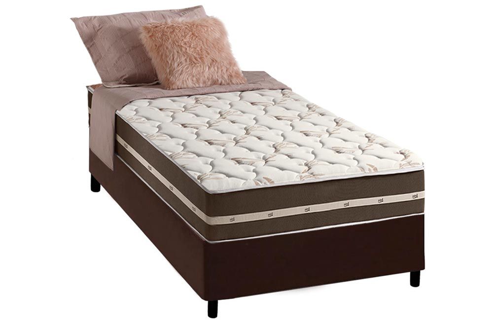 Cama Box CRC +Colchão Molas Classic Anjos