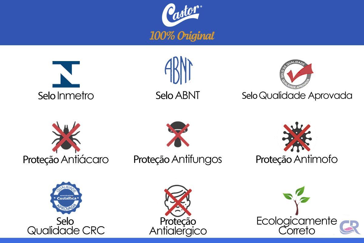 Colchão D33 Castor Sleep Max Colchão D33 Castor Sleep Max