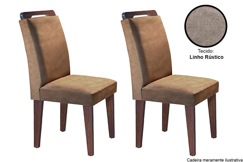 Cadeira Jantar Athenas Kit 2Un Rufato Cadeira Jantar Athenas Kit 2Un Rufato