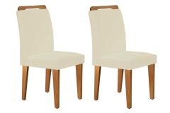 Cadeira Jantar Athenas Kit 2Un Rufato