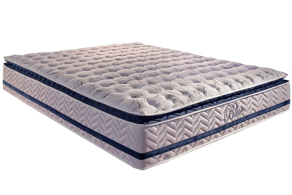 Cama Box CRC +Colchão Molas Blue Paropas