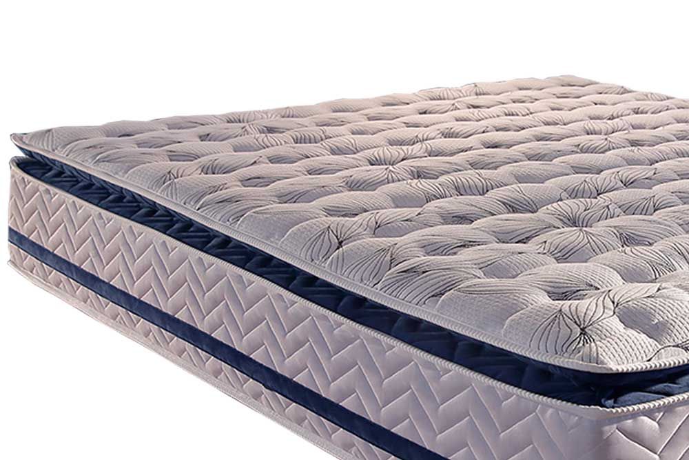 Cama Box CRC +Colchão Molas Blue Paropas