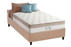 Cama Box Filhão +Colchão Molas King Best Anjos