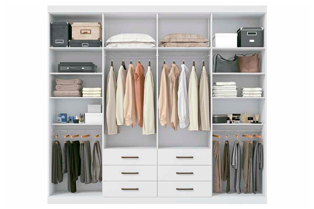 Conjunto Quarto Guarda Roupa + Cômoda QC671 S. Andirá