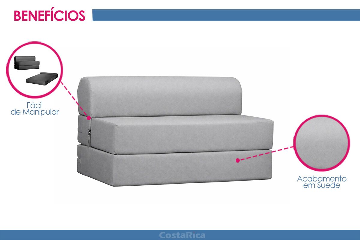 Sofá Cama Casal New Extra Paropas Sofá Cama Casal New Extra Paropas