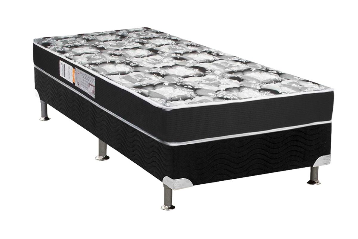 Cama Box CRC +Colchão D28 Celebrity Luckspuma