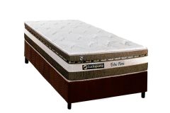 Cama Box Filhão +Colchão Molas Esplendor Luckspuma
