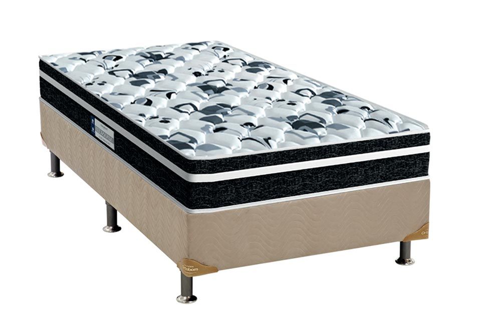 Cama Box CRC +Colchão Ortopédico Tech2000 Probel