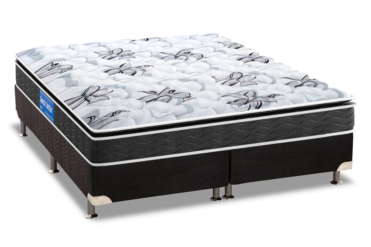Cama Box CRC +Colchão Ortopédico Extra Firme Probel