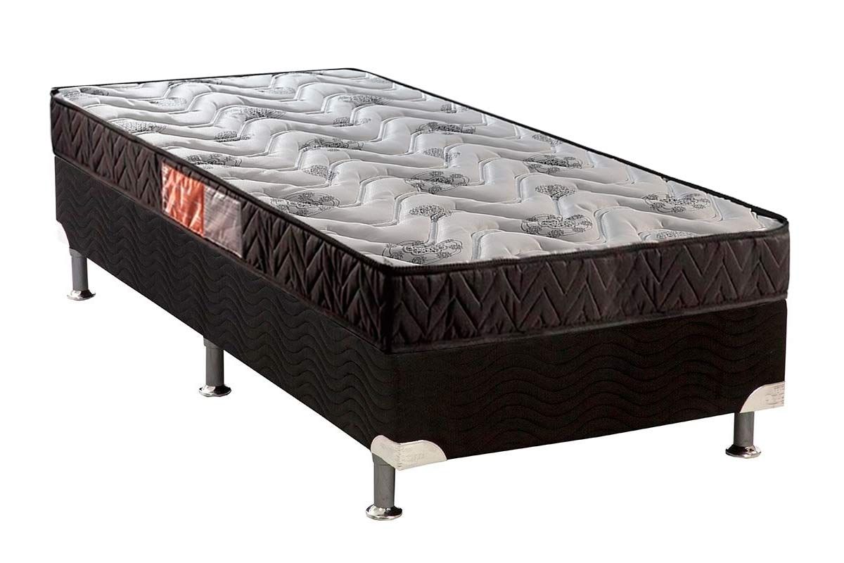 Cama Box CRC +Colchão Espuma D23 Pasquale Paropas