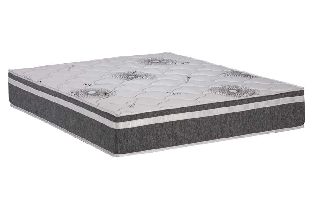 Cama Box CRC +Colchão Espuma D33 Pérola Polar