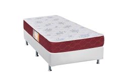 Cama Box Filhão +Colchão Espuma Sleep Max Castor