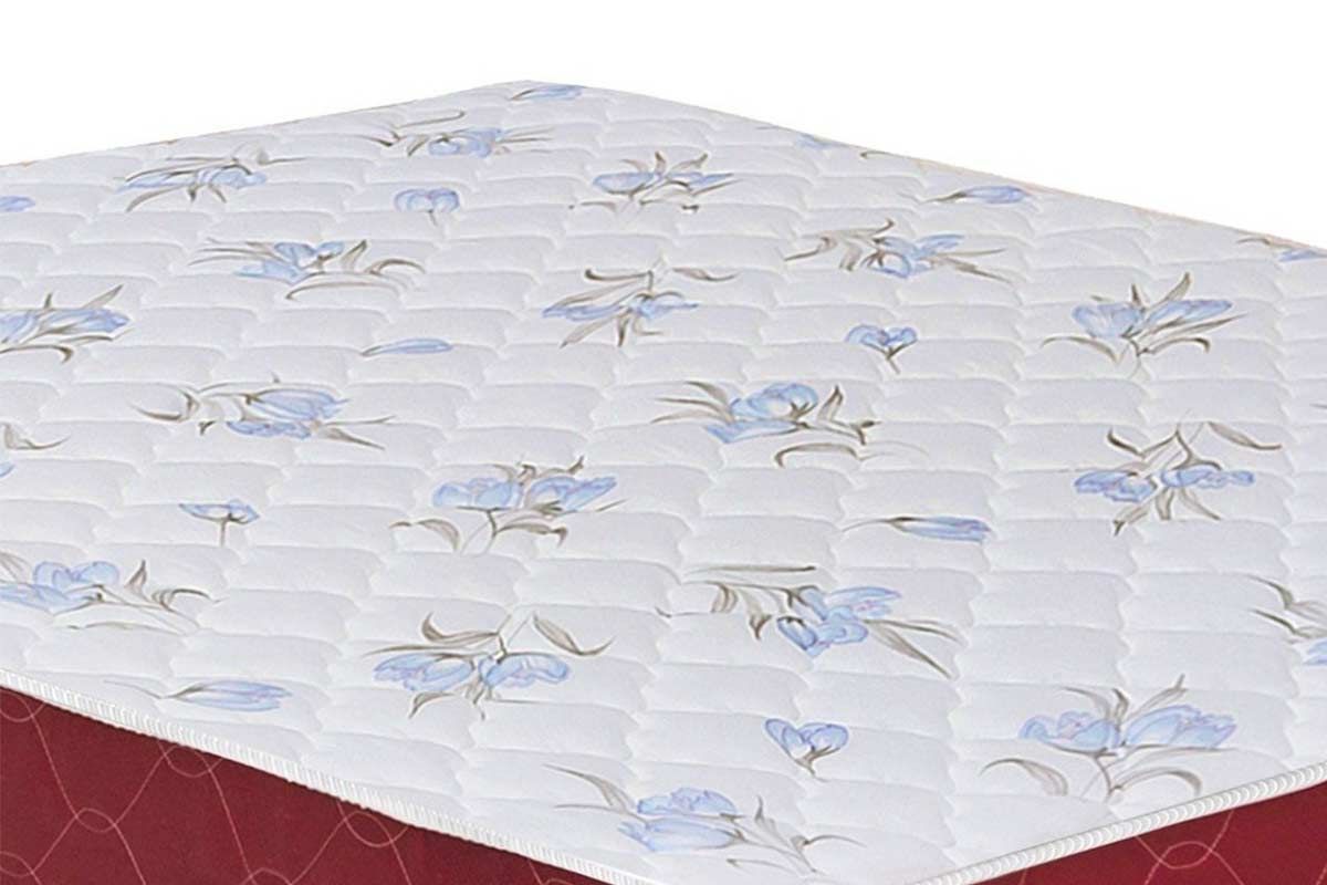 Cama Box CRC +Colchão Espuma Sleep Max Castor