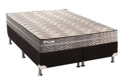 Cama Box Filhão +Colchão Espuma D45 Pasquale Paropas
