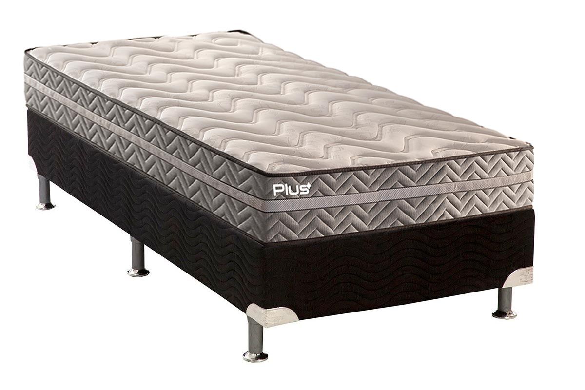 Cama Box CRC +Colchão Espuma D45 Pasquale Paropas