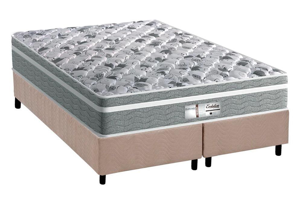 Cama Box CRC +Colchão Molas Evolution Probel