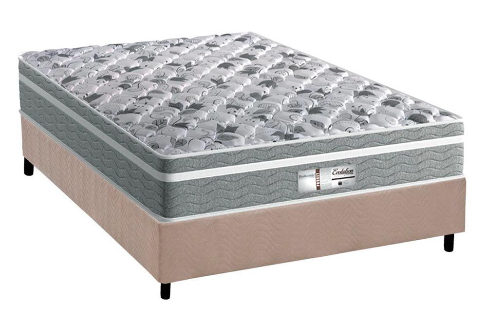 Cama Box CRC +Colchão Molas Evolution Probel