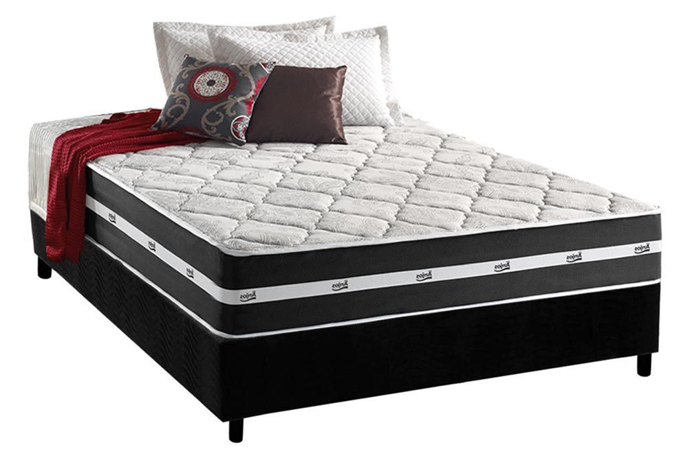 Cama Box CRC +Colchão Molas Classic Anjos