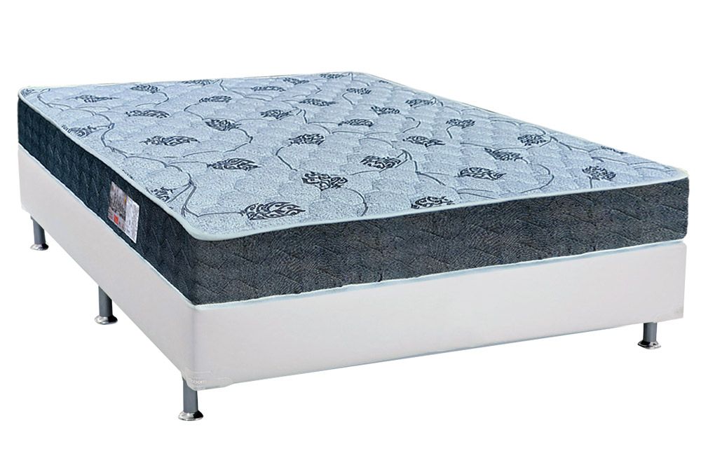 Cama Box CRC +Colchão D45 Comfortpedic Orthoflex