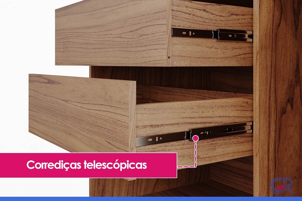 Guarda Roupa Casal 6 Portas (2 c/Espelho) e 3 Gavetas Clara Panan Guarda Roupa Casal 6 Portas (2 c/Espelho) e 3 Gavetas Clara Panan
