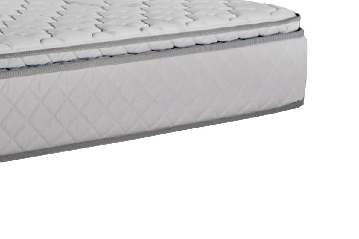 Cama Box c/Aux CRC +Colchão Molas Luck Luckspuma