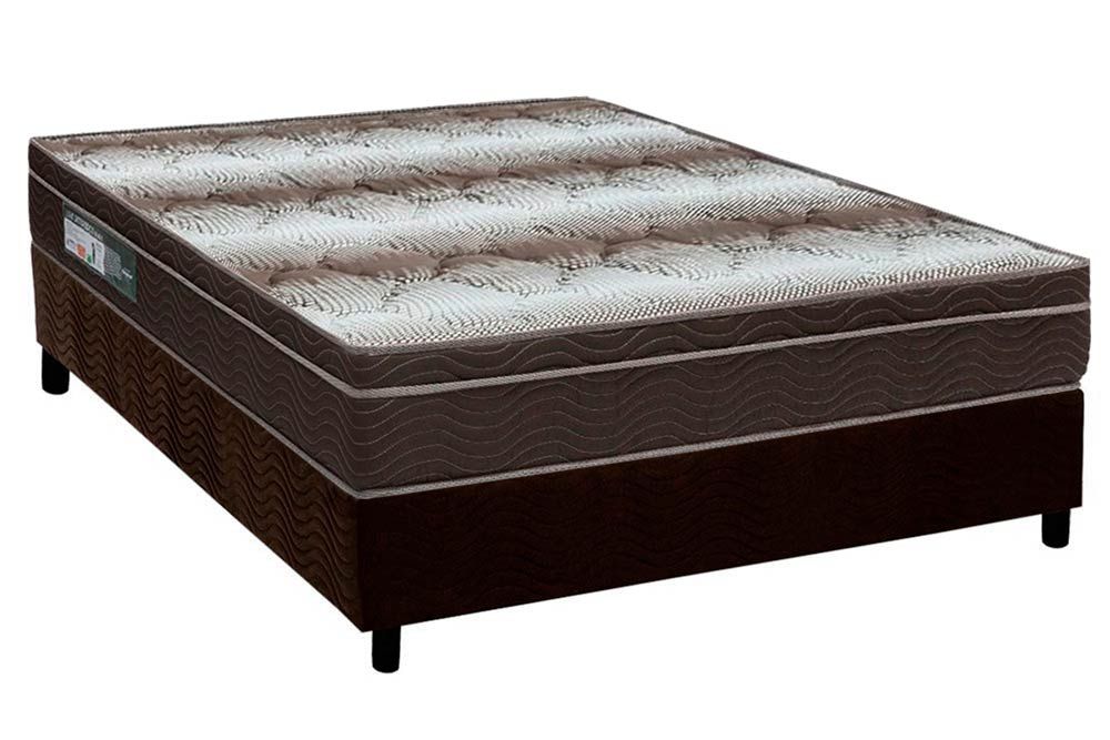 Cama Box CRC +Colchão Ortopédico Light Ortobom