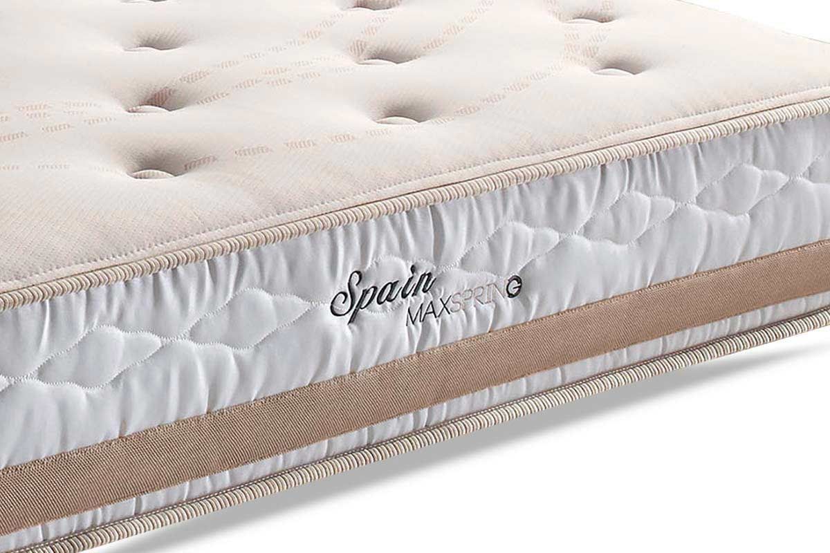 Cama Box c/Aux CRC +Colchão Molas Spain Herval