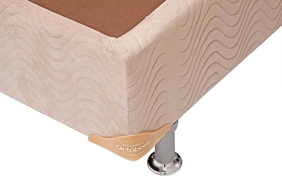 Cama Box CRC +Colchão Molas Airtech Ortobom