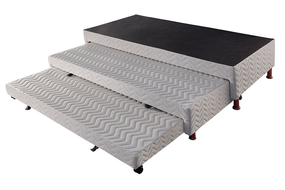 Cama Box CRC +Colchão Ortopédico Ultra Paropas