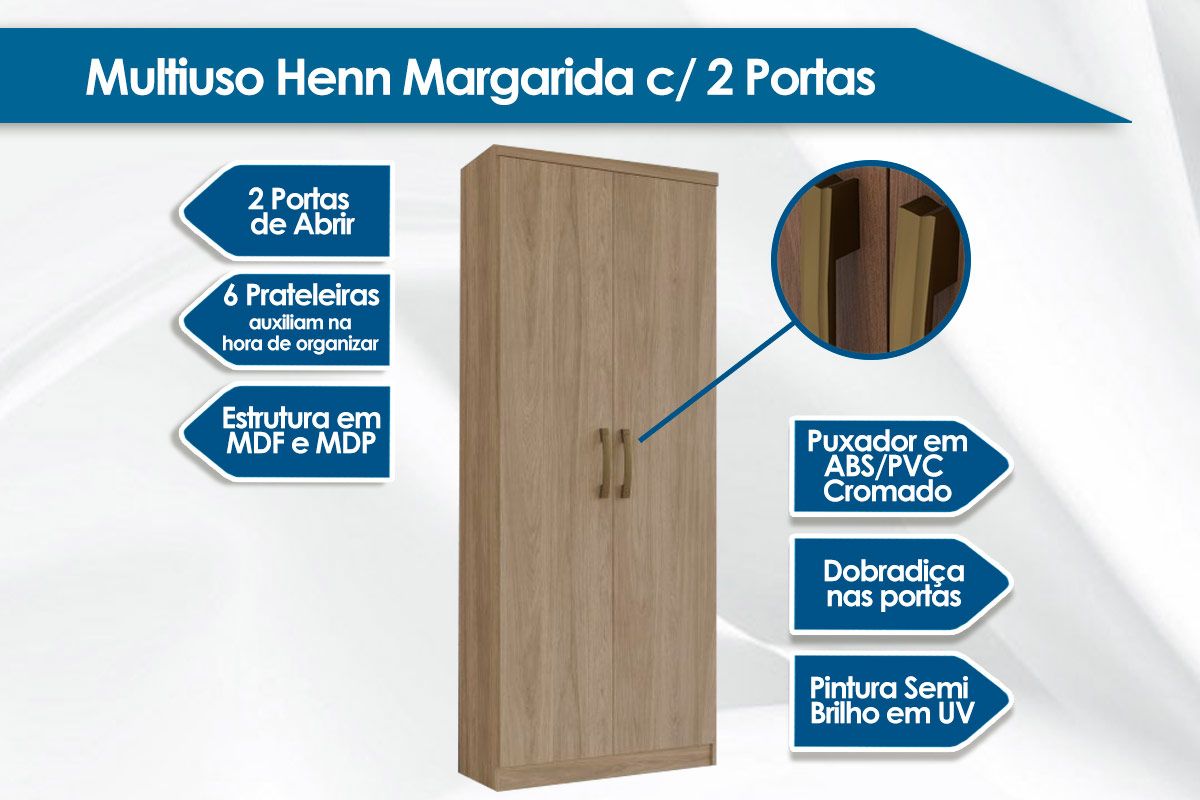 Cama Box Solteiro Conjugado Ortobom White c/ Auxiliar + Armário Multiuso Margarida