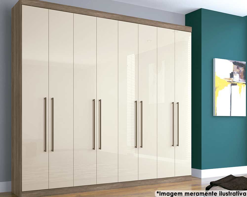 Guarda Roupa Casal 8 Portas Master New S. Andirá
