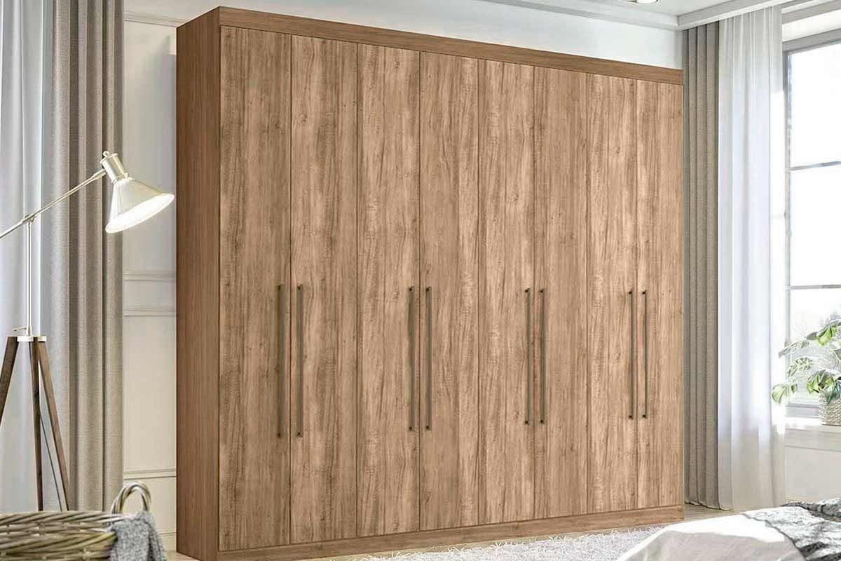 Guarda Roupa Casal 8 Portas Master New S. Andirá