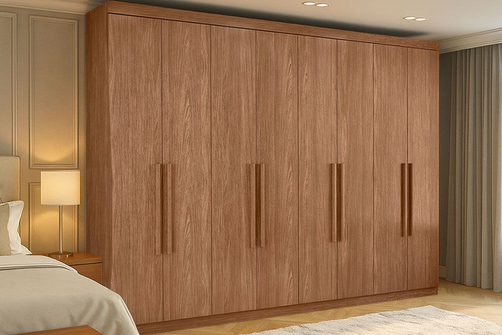 Guarda Roupa Casal 8 Portas Master New S. Andirá