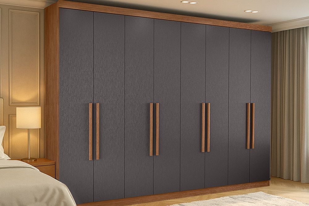 Guarda Roupa Casal 8 Portas Master New S. Andirá