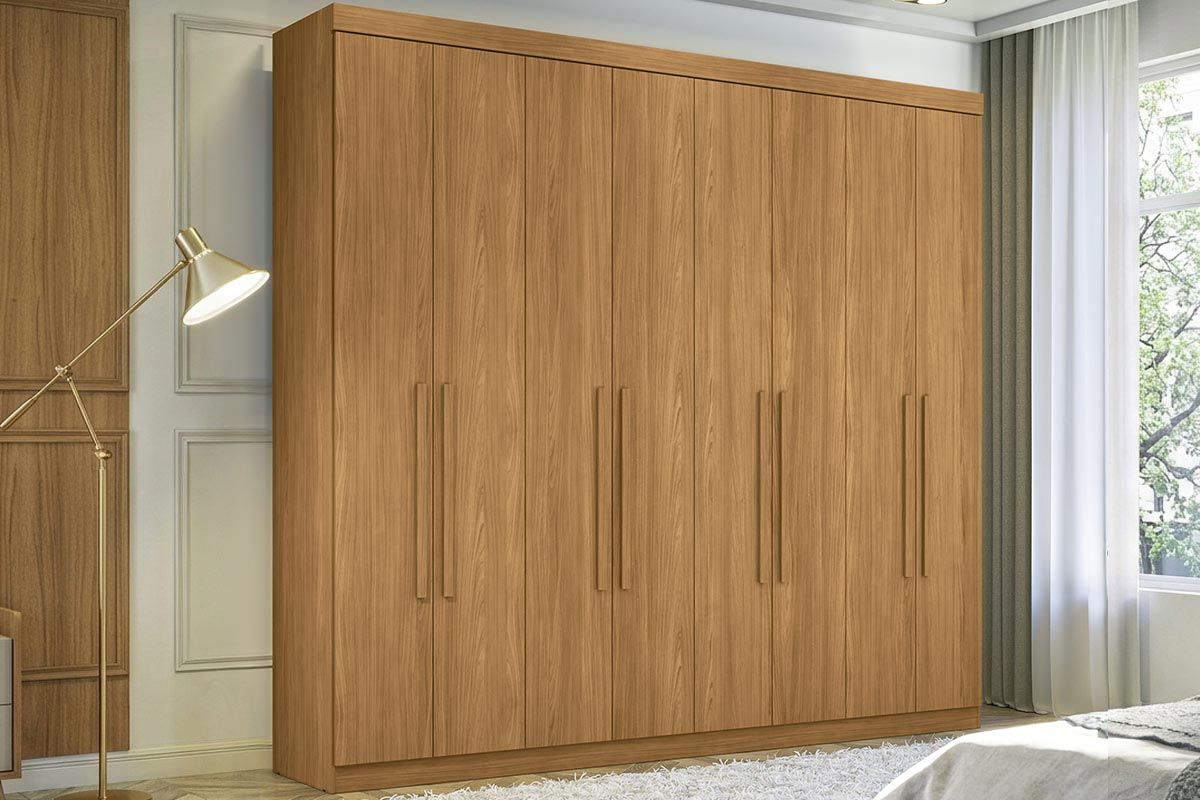 Guarda Roupa Casal 8 Portas Master New S. Andirá