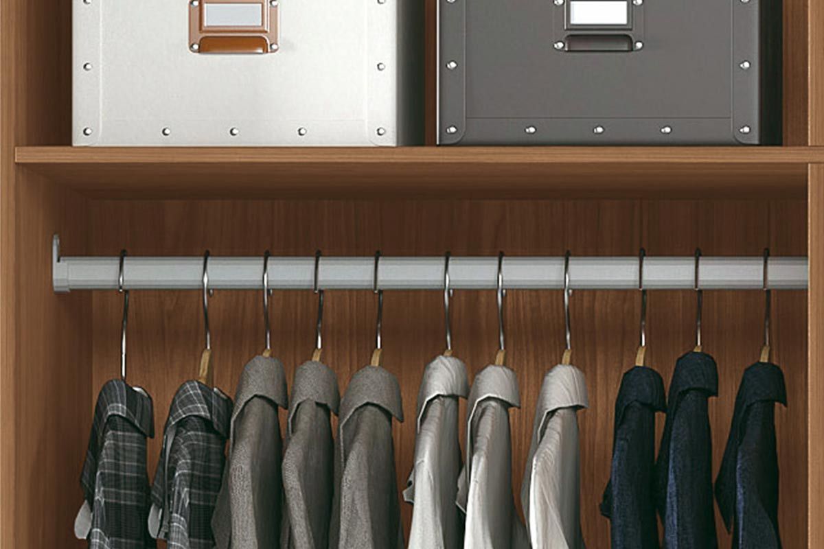 Cama Box Casal + Colchão Foggia Sogni + Guarda Roupa Master Vip 8.4